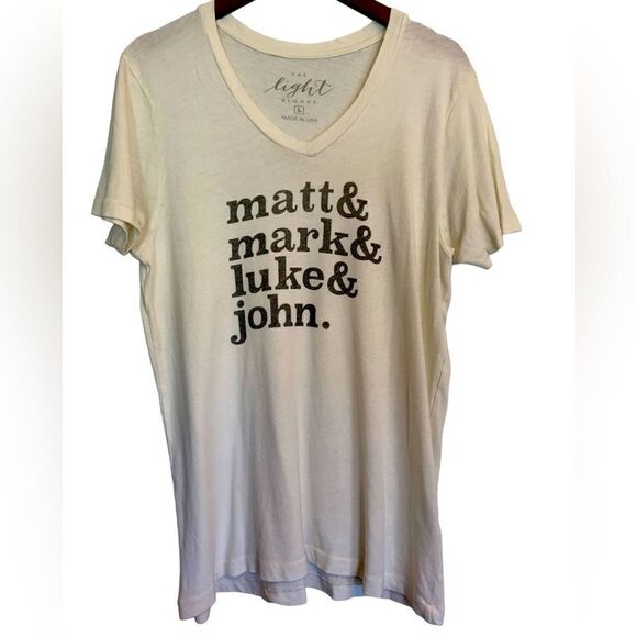 The Light Blonde Christian Tee L - Picture 1 of 6